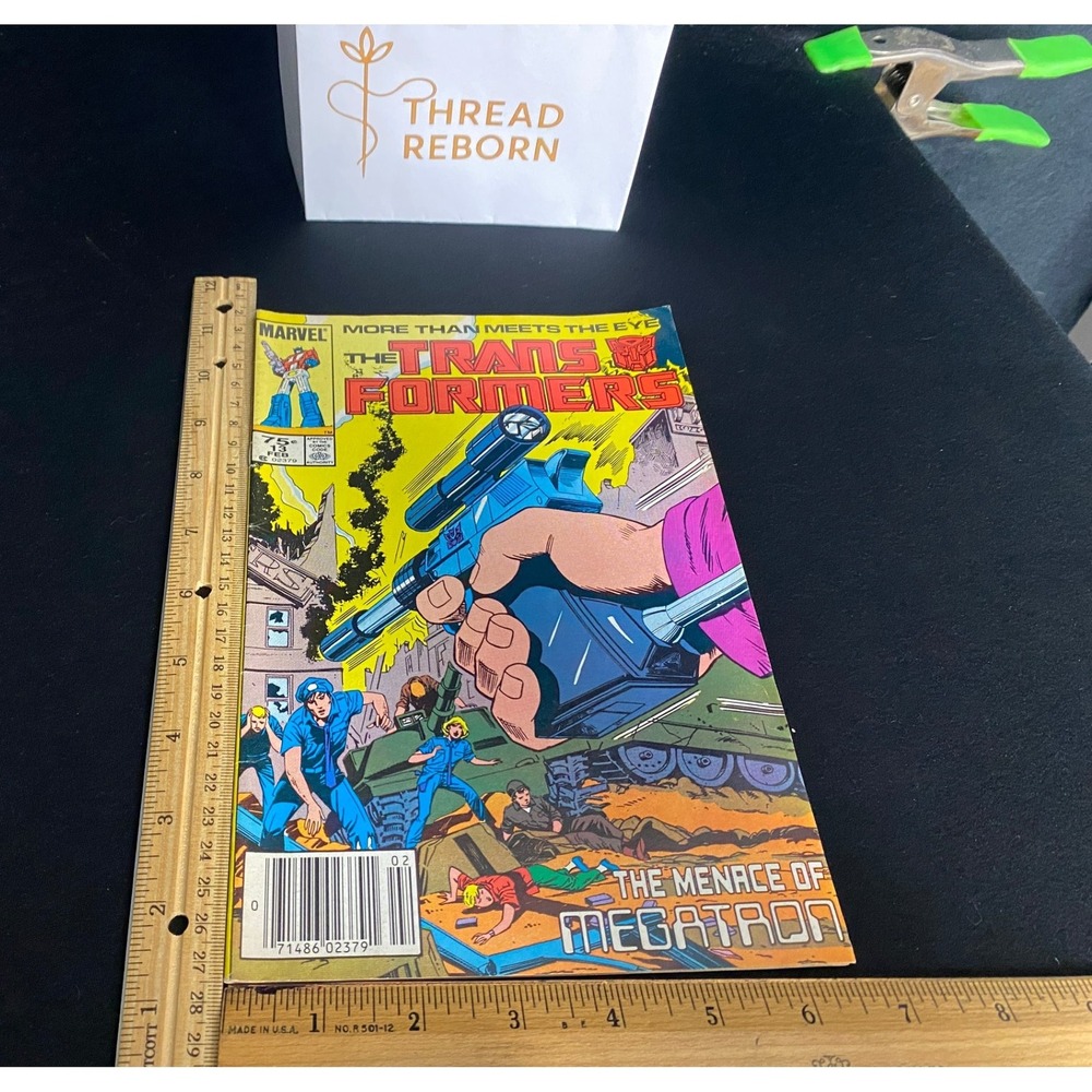 Transformers Comic‎ Book #2 The Menace of Megatron Marvel 1984 Vintage